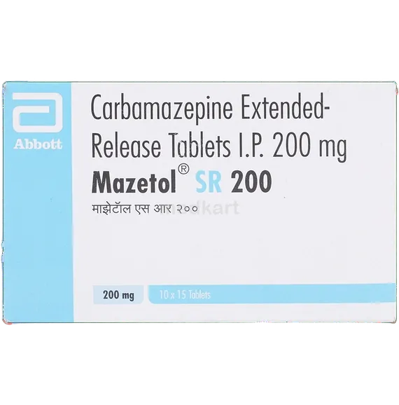 mazetol sr 200mg tablet 15's